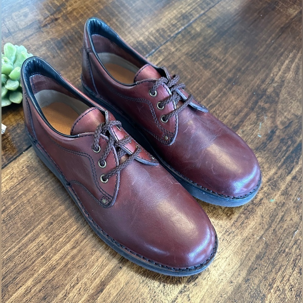 Rockport | RockSport Vibram Brown Leather Lace Up Casual Shoes